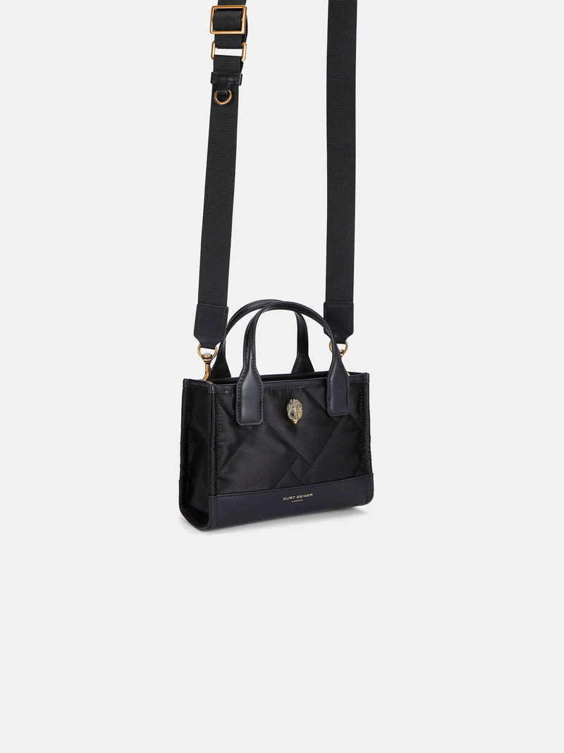 Kurt Geiger Micro Recycled Square Tote - Black