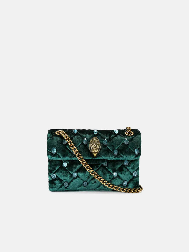 Kurt Geiger London Mini Crystal Kensington - Dark Green