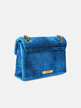 Kurt Geiger London Mini Velvet Kensington - Teal