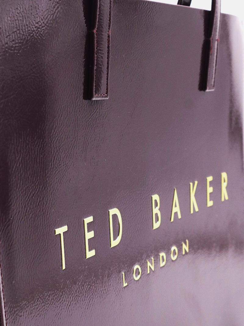Ted Baker Crinkle Large Icon Bag - Purple