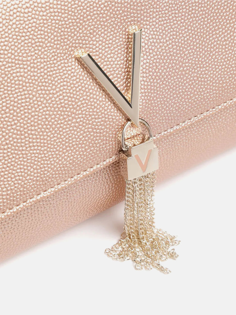 Valentino Bags Divina Crossbody Bag Synthetic - Rose Gold