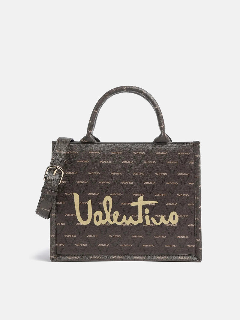 Valentino Shore Handbag Synthetic - Dark Brown