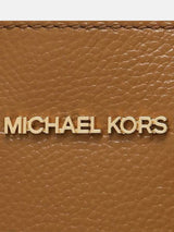 Michael Kors Mercer Medium Pebbled Leather Crossbody Bag - Luggage