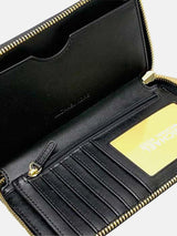 Michael Kors Jet Set Large Flat Multifunction Phone Case Wallet - Black