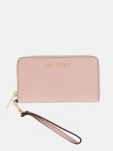 Michael Kors Jet Set Large Flat Multifunction Phone Case Wallet - Powder Blush