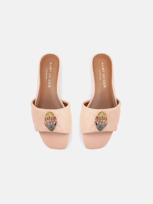 Kurt Geiger London Kensington Flat Sandal - Blush