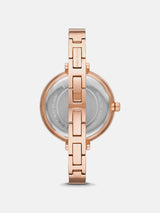 Michael Kors Naia Rose Gold-Tone Logo Watch - Rose Gold