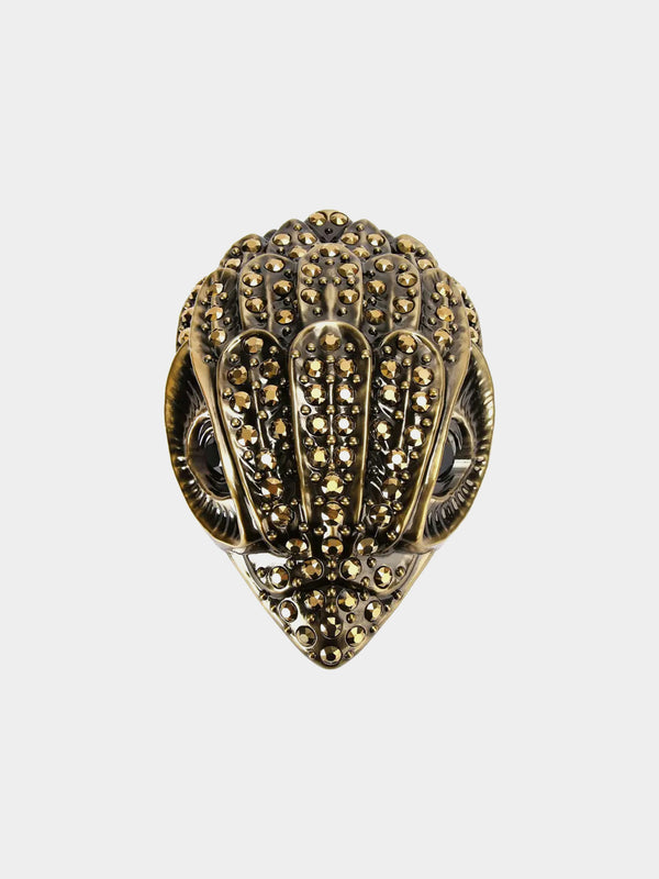 Kurt Geiger London Eagle Clutch Bag - Bronze