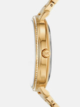 Michael Kors Melissa Gold Stainless Steel Watch - Gold