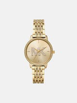Michael Kors Melissa Gold Stainless Steel Watch - Gold