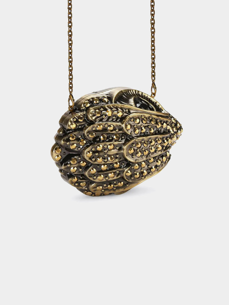 Kurt Geiger London Eagle Clutch Bag - Bronze