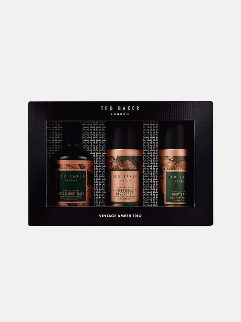 Ted Baker Vintage Amber Gift Set For Men