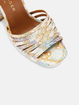 Kurt Geiger London Pierra Platform Heel - Cream Combiation