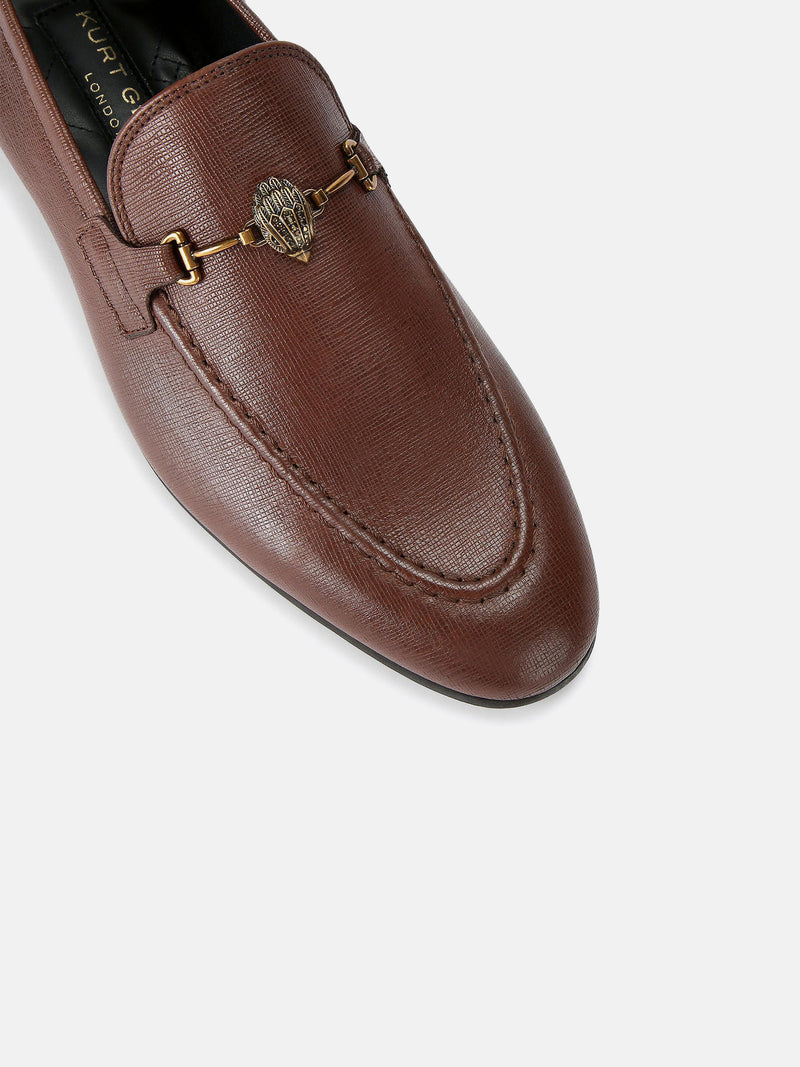 Kurt Geiger London Men's Ali Loafer - Mid Brown