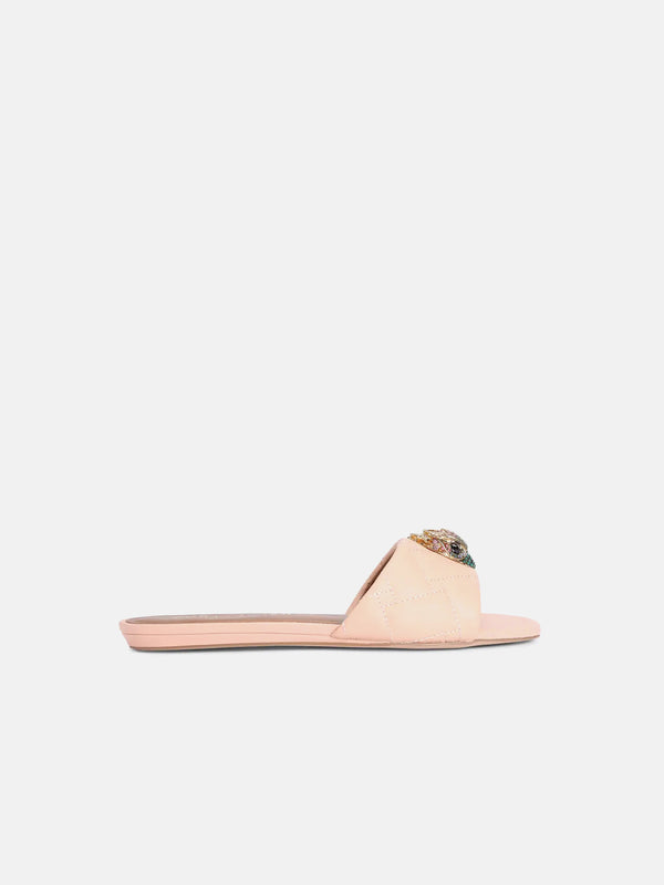 Kurt Geiger London Kensington Flat Sandal - Blush