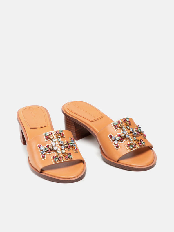 Tory Burch Ines Embellished 55mm Slide - Aged Mesa