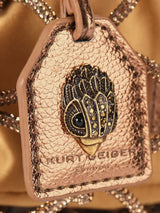 Kurt Geiger London Small Macrame Bag - Bronze