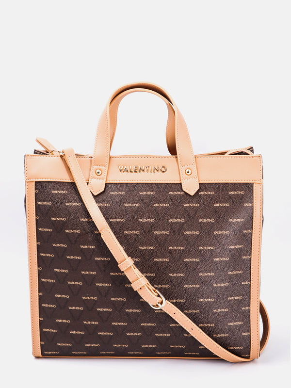 Valentino Bags Alder Handbag Synthetic - Dark Brown