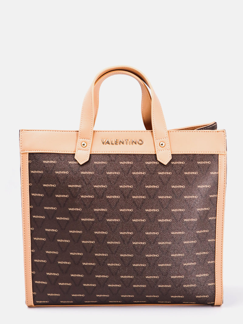 Valentino Bags Alder Handbag Synthetic - Dark Brown
