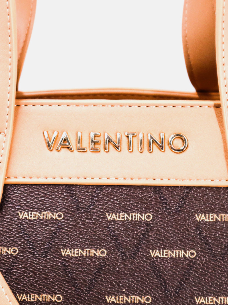 Valentino Bags Alder Handbag Synthetic - Dark Brown
