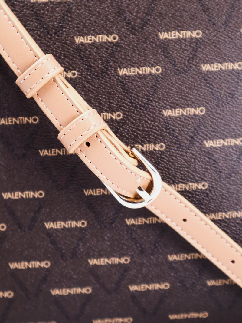 Valentino Bags Alder Handbag Synthetic - Dark Brown