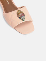 Kurt Geiger London Kensington Flat Sandal - Blush
