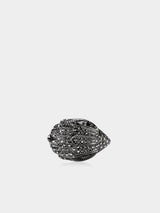 Kurt Geiger London Micro Eagle Clutch Bag - Gunmetal