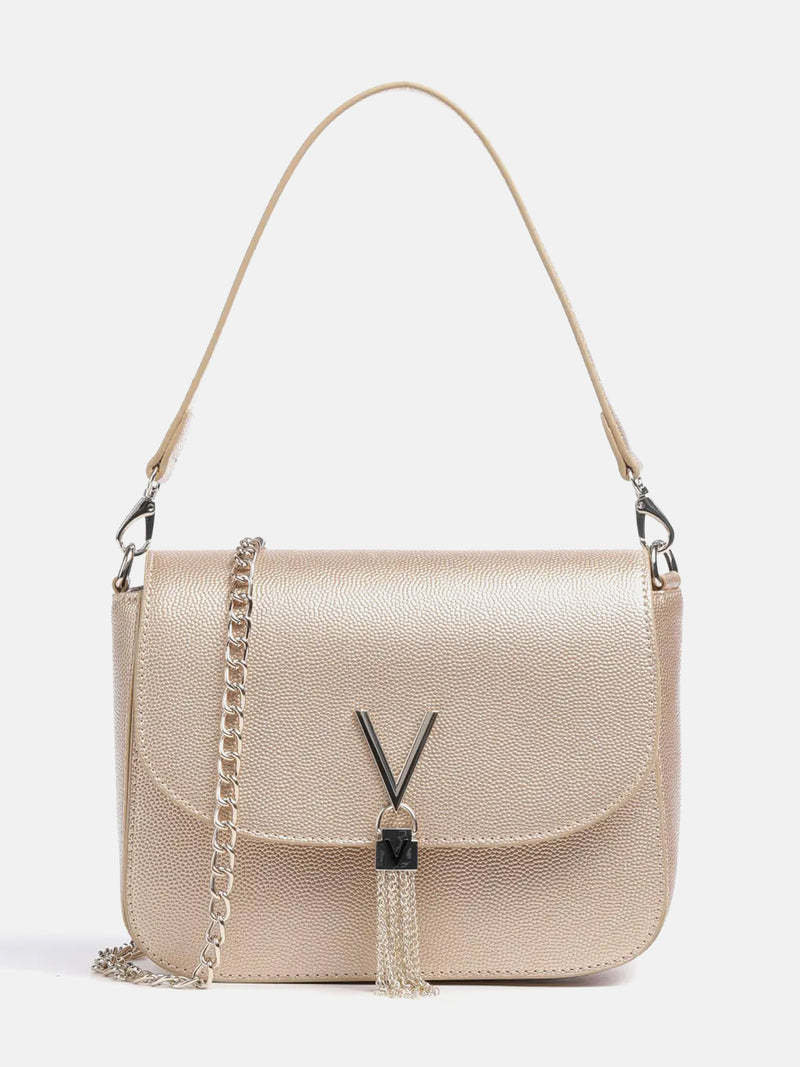 Valentino Bags Divina Shoulder Bag Synthetic - Gold