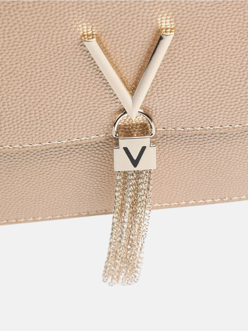 Valentino Bags Divina Shoulder Bag Synthetic - Gold