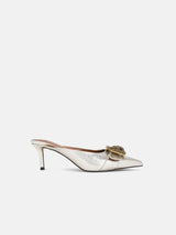 Kurt Geiger London Mayfair Mule - Silver (Defected)