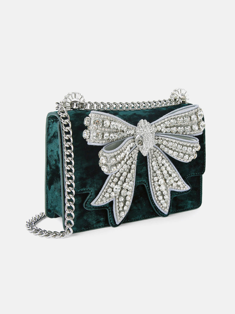 Kurt Geiger London Small Bow Shoreditch - Teal