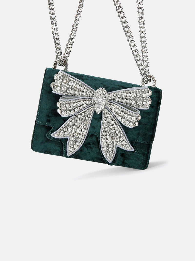 Kurt Geiger London Small Bow Shoreditch - Teal
