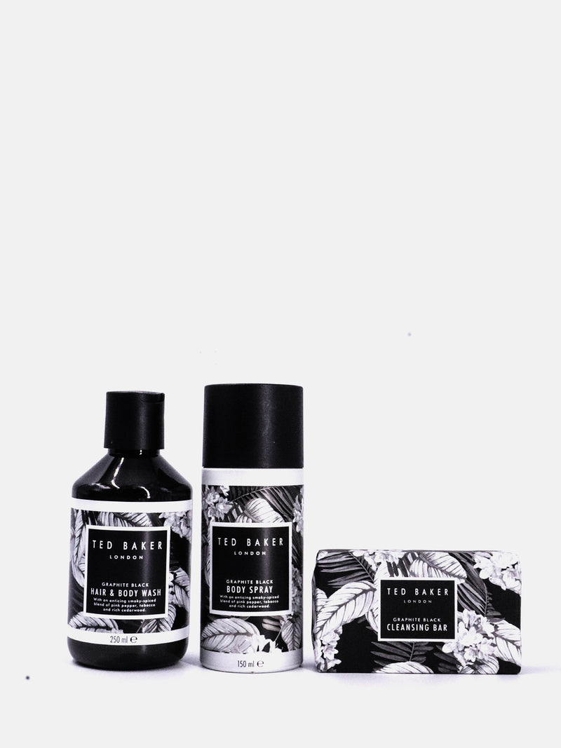 Ted Baker Toiletry Bag Contains Trio Set For Men