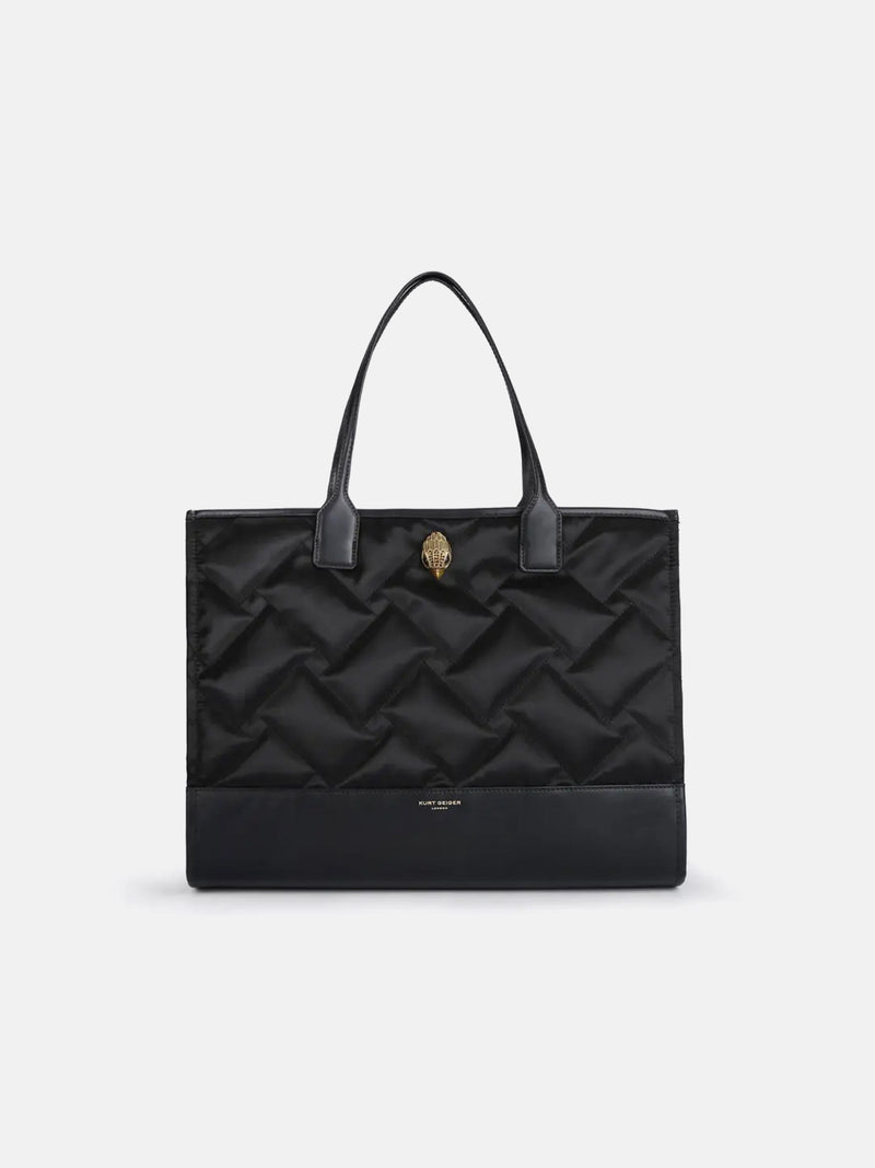 Kurt Geiger London Recycled Square Shopper - Black