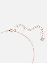Swarovski Iconic Swan Pendant - Black