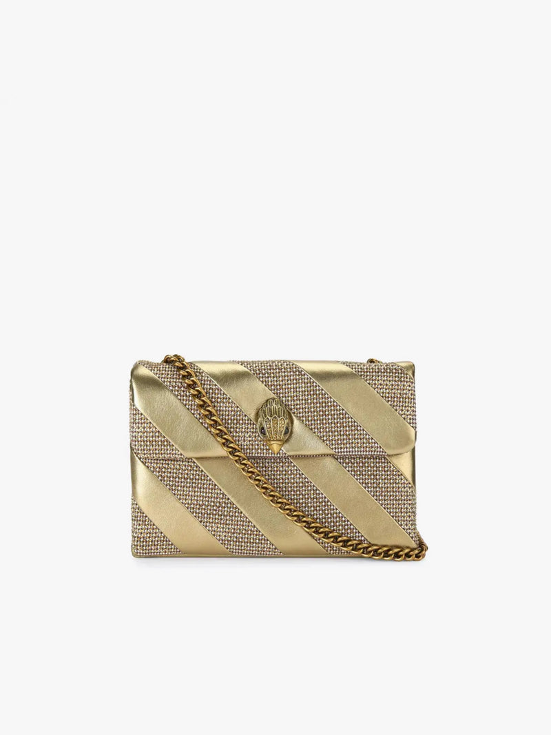 Kurt Geiger London Medium Kensington Bag - Gold