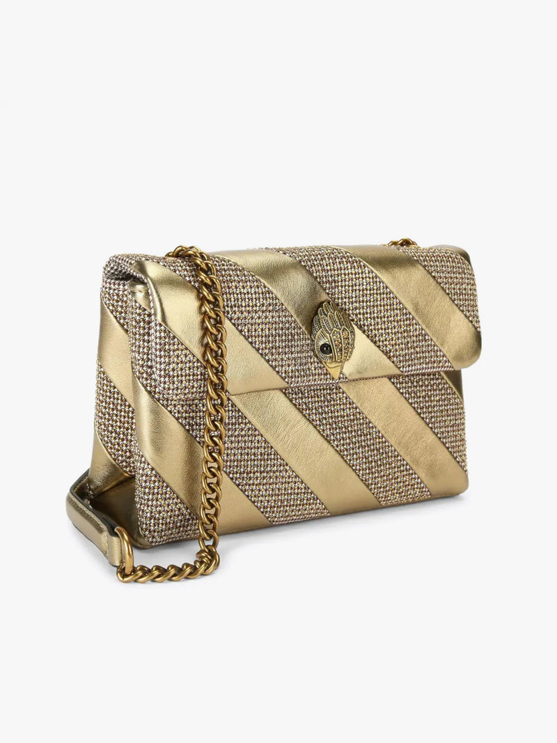 Kurt Geiger London Medium Kensington Bag - Gold