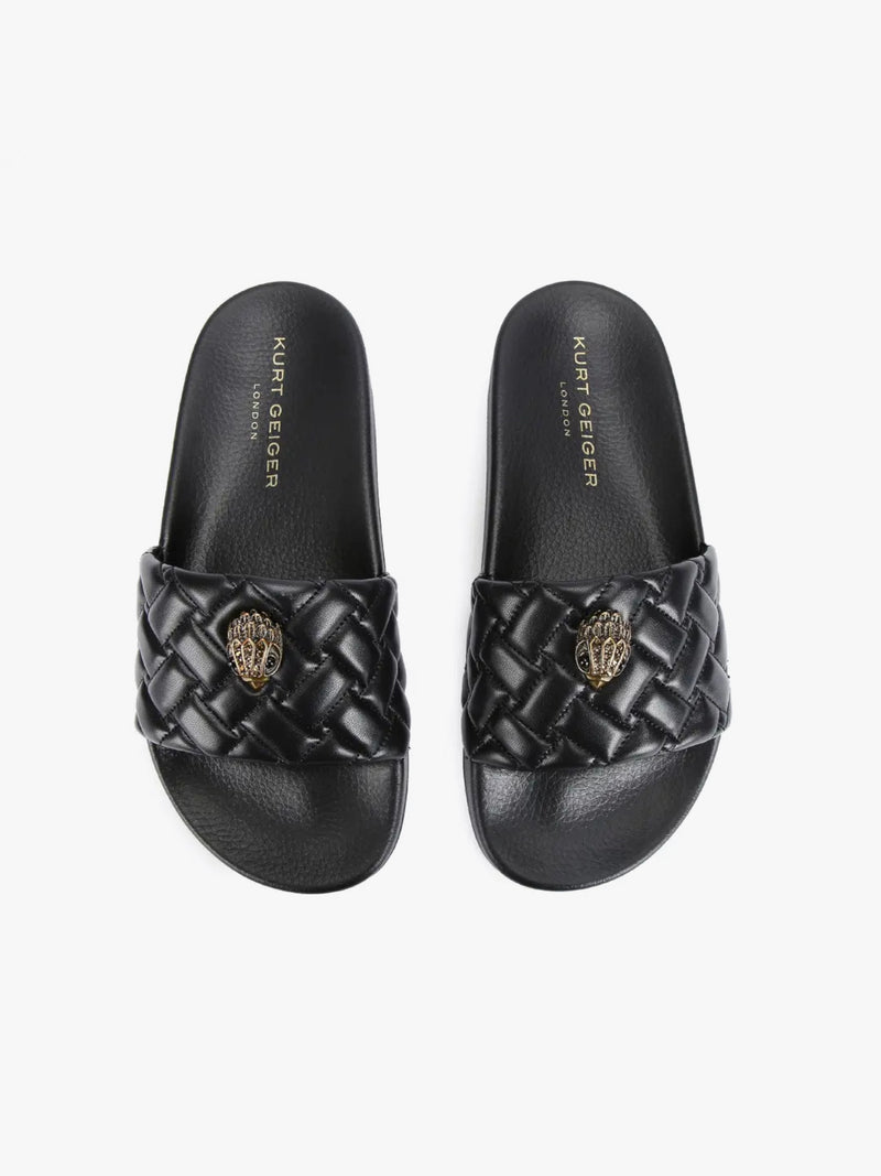 Kurt Geiger London Meena Eagle Sandal - Black