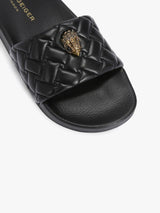 Kurt Geiger London Meena Eagle Sandal - Black
