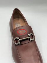 Salvatore Ferragamo Benford Calf Shoes - Brown (Defected)