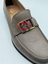 Salvatore Ferragamo Prerov Caraway Se Calf Nude Skin - Grey (Defected)