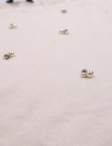 Max Suede Top - Beige