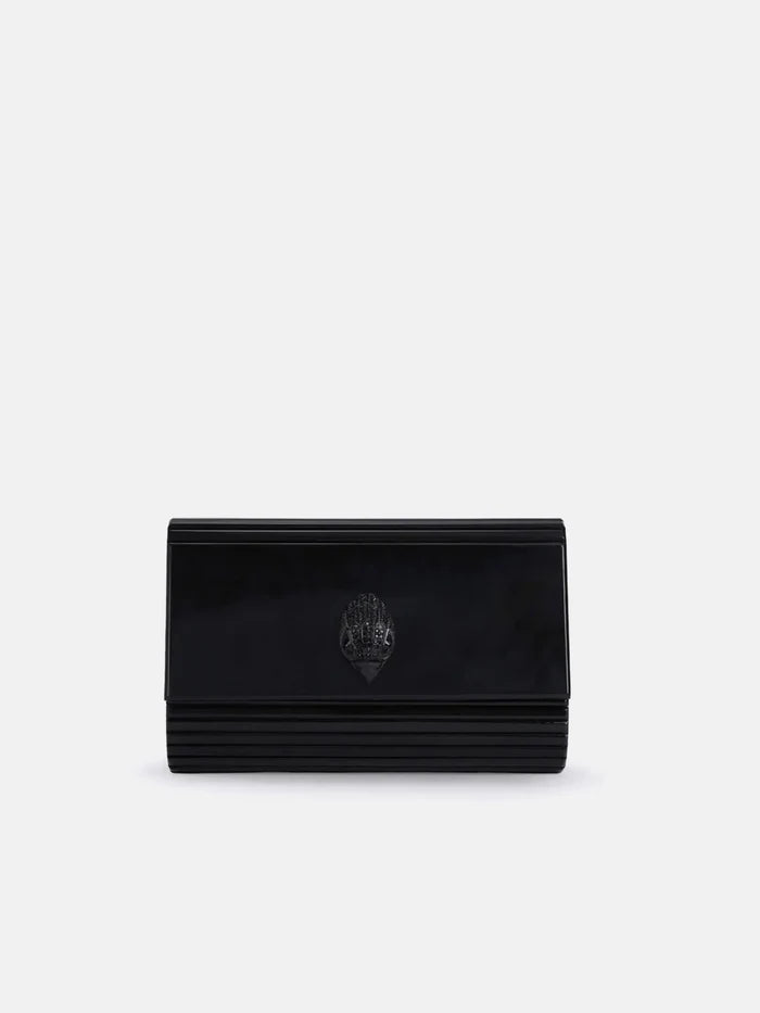 Kurt Geiger London Party Eagle Clutch Drench - Black (Defected)