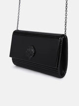 Kurt Geiger London Party Eagle Clutch Drench - Black (Defected)