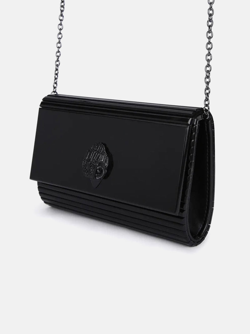 Kurt Geiger London Party Eagle Clutch Drench - Black