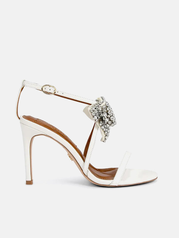 Kurt Geiger London Bromley Bow Sandal 95 - Bone