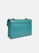 Kurt Geiger London Leather Kensington Bag - Petrol