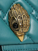 Kurt Geiger London Leather Kensington Bag - Petrol