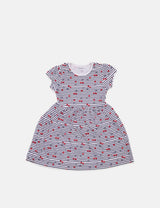 Primark Girl's Red Berry Frock