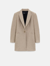 Zara Fitted Wool Blend Coat